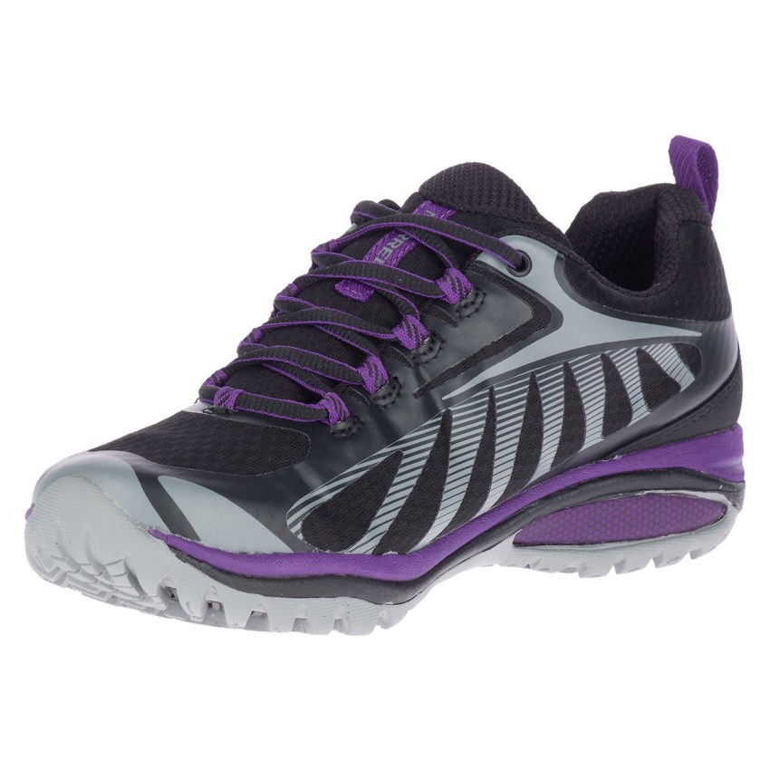 Chaussures Randonnée Merrell Siren Edge 3 Waterproof Noir/Violette Femme | E.S.ERSH